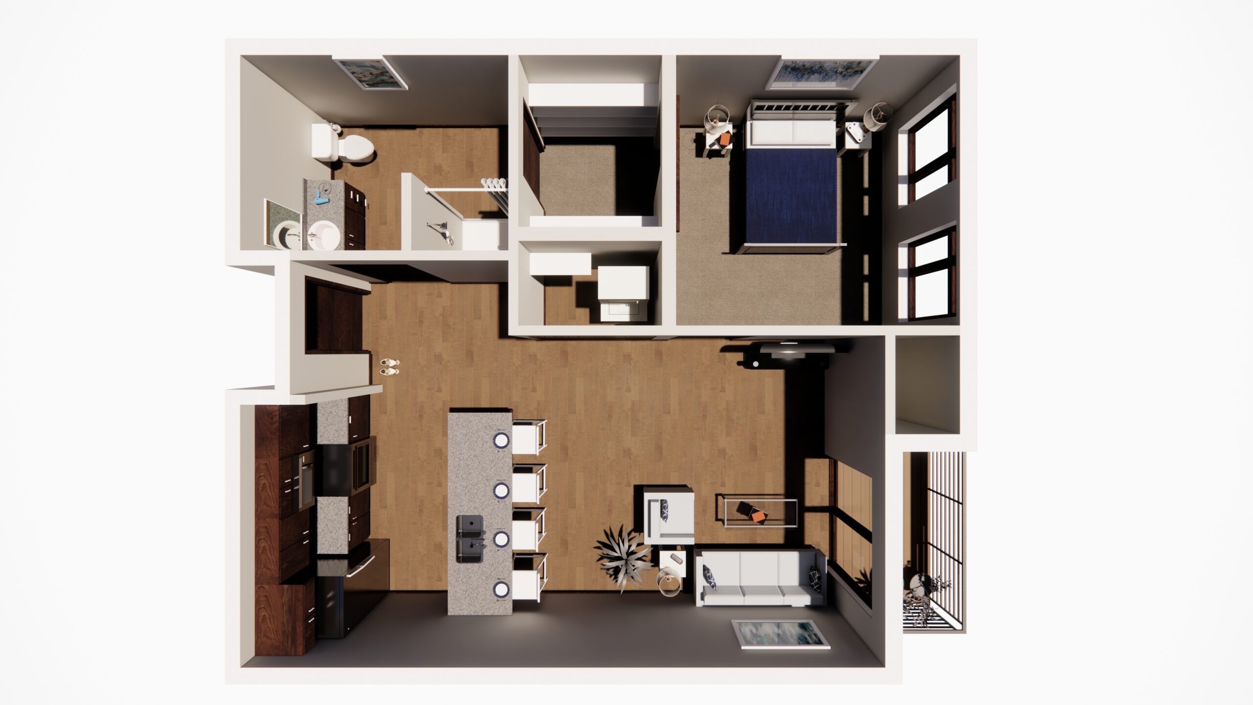 1 Bed Typical